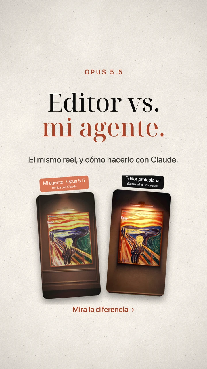 Editor vs. mi agente